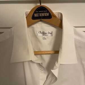 Christian Dior Men's White Dress Shirt